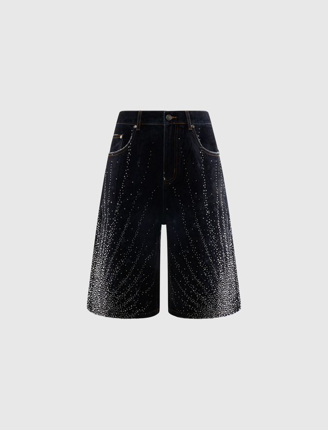 20K DIAMOND STARLIGHT DENIM SHORTS
