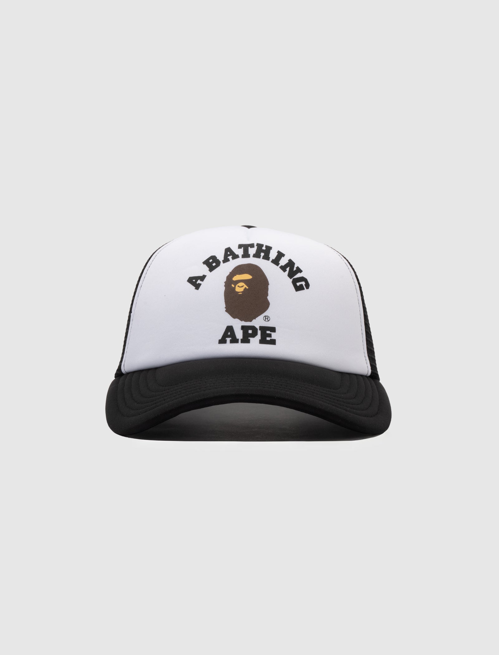 A BATHING APE COLLEGE MESH CAP