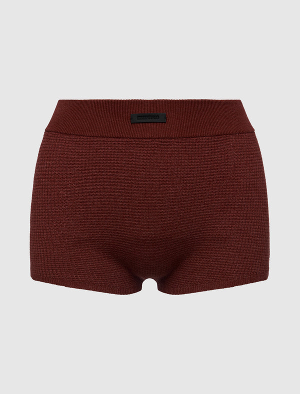 WOMEN'S WAFFLE BOY SHORT