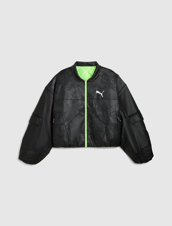 ASAP ROCKY PLEATHER JACKET