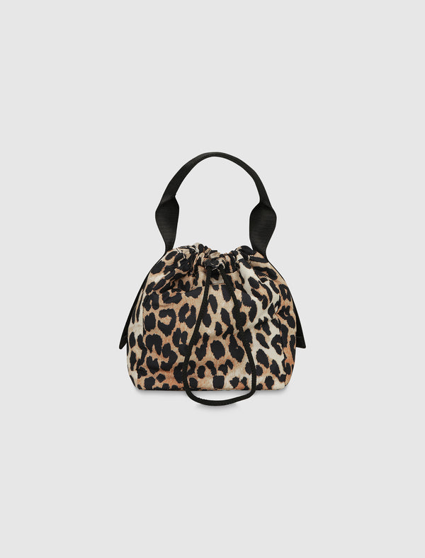 LEOPARD TECH POUCH BAG