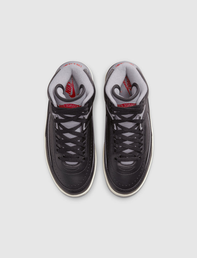 AIR JORDAN 2 RETRO "BLACK CEMENT" GS
