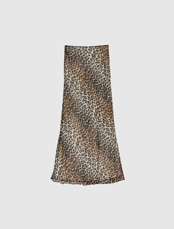 WOMEN'S PRINTED MAXI SKIRT