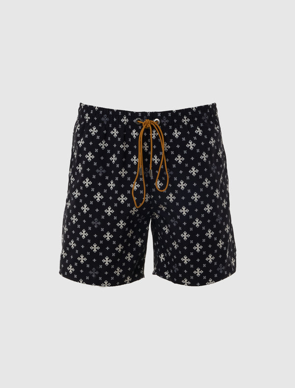 BANDANA SWIM SHORT