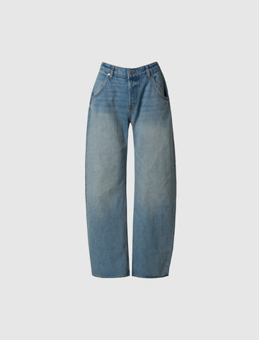 WOMEN'S ENZO BARREL JEAN