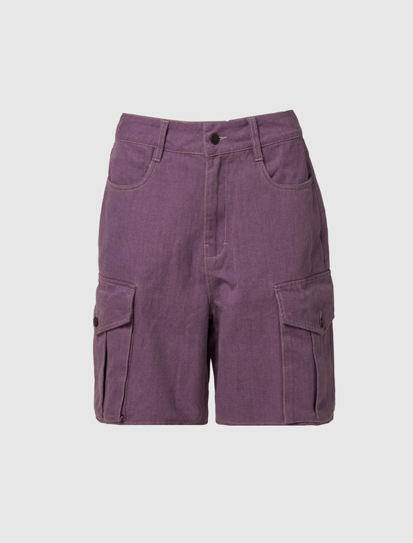 WOMEN'S BAGGY CARGO SHORT