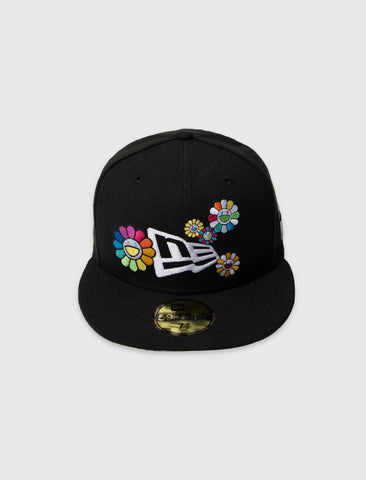 MURAKAMI MULTI FLOWER LOGO FITTED CAP