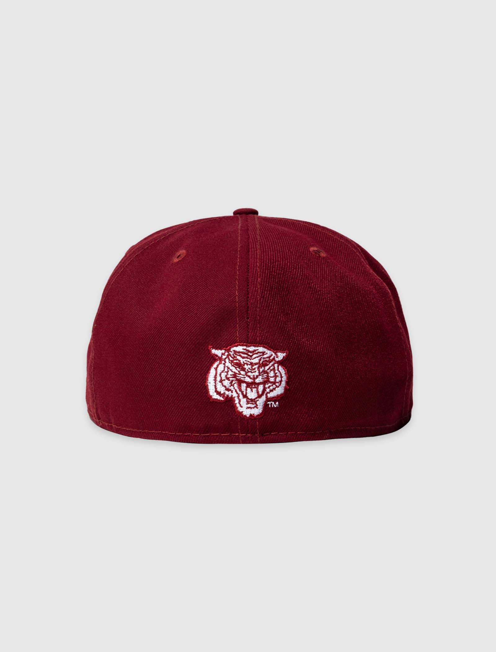 Pro Standard Morehouse Maroon Tigers White Evergreen Wool Snapback Hat