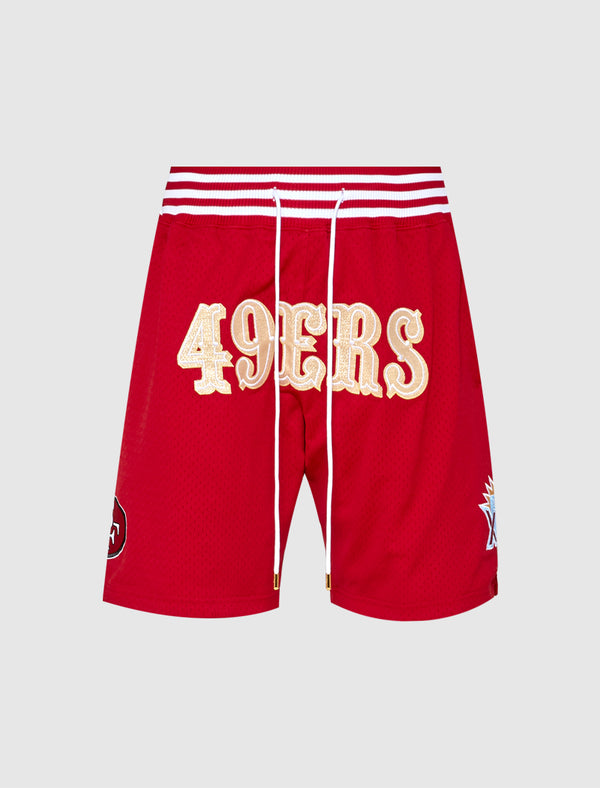 Mitchell Ness x Just Don Shorts “San Francisco 49ers” Sz XL