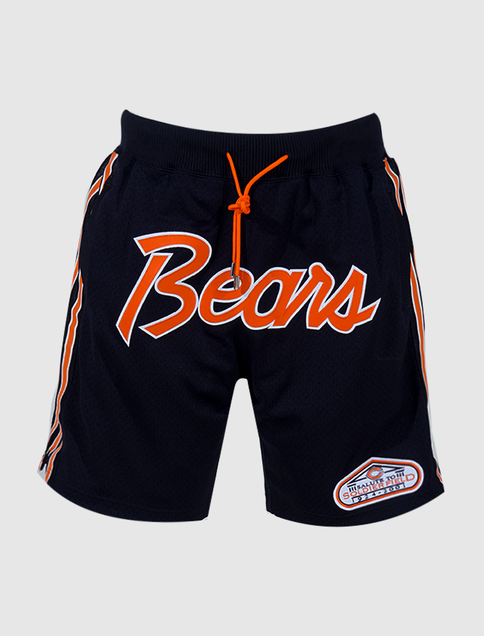 Mitchell & Ness Navy Chicago Bears Salute to Soldier Field Just Don Throwback Shorts